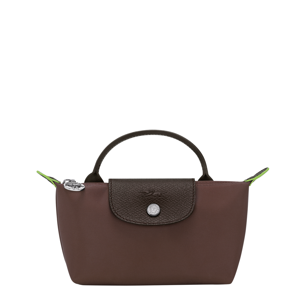 Longchamp Le Pliage Green  Pouch with handle